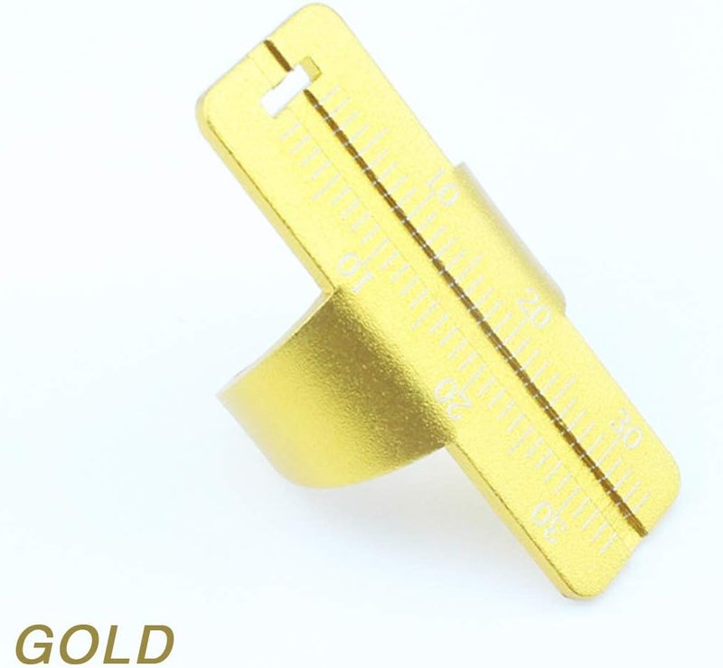 JJ Ortho Aluminum Metal Endo Finger Ruler (Purple (1/pk)) - Image 2